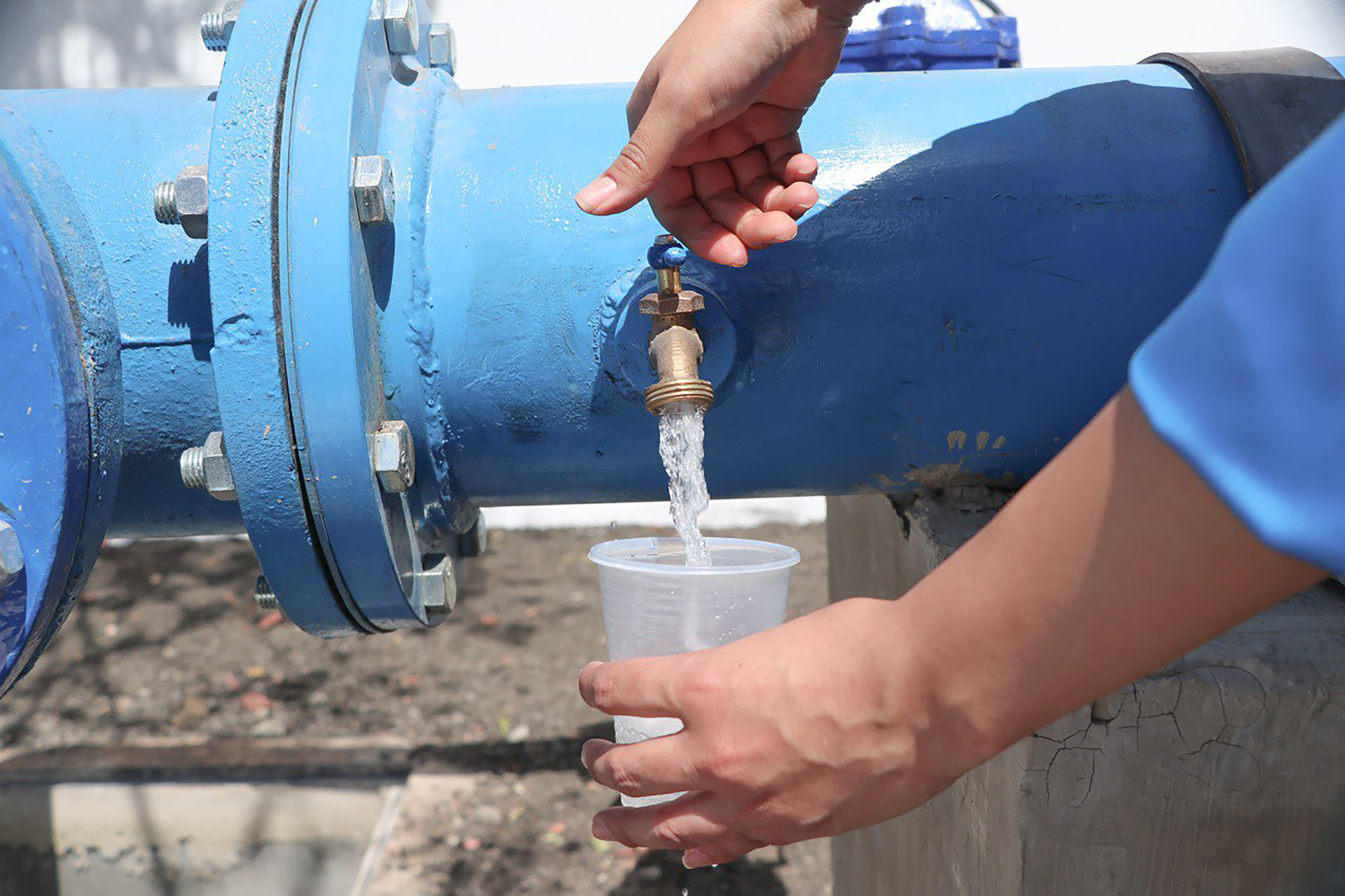 Entra en operación nuevo pozo de agua en C.Doria para aliviar desabasto en Pachuca