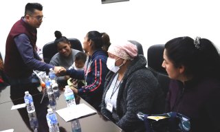 Fortalecer al sector migrante, labor constante de la Sebiso