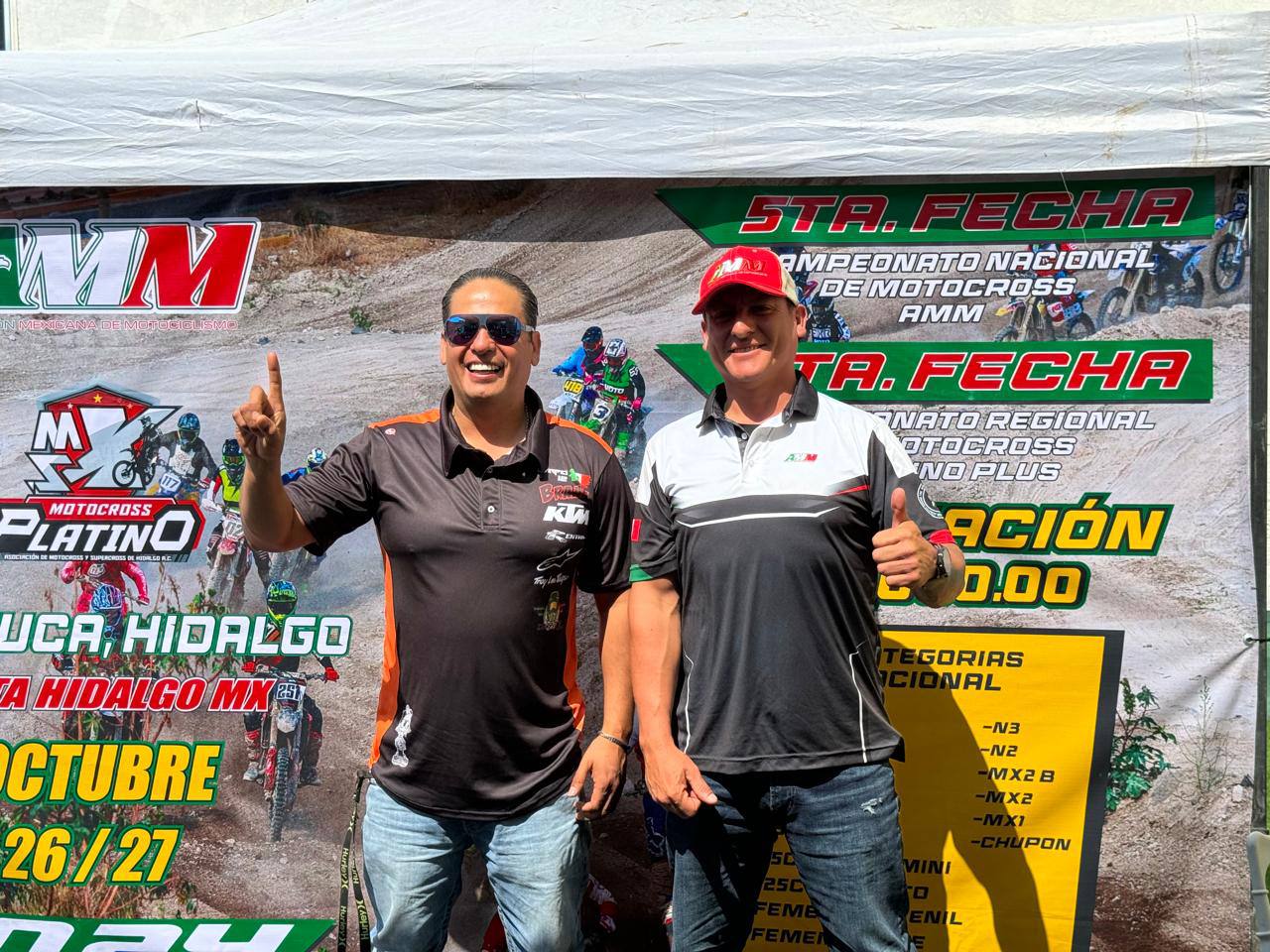 Pachuca recibe al Campeonato Nacional de Motocross AMM y el Campeonato Regional de Motocross Platino Plus