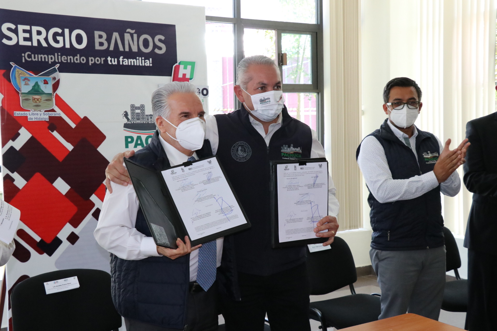 Firman DIF Hidalgo y Presidencia Municipal de Pachuca convenio a favor de la juventud hidalguense