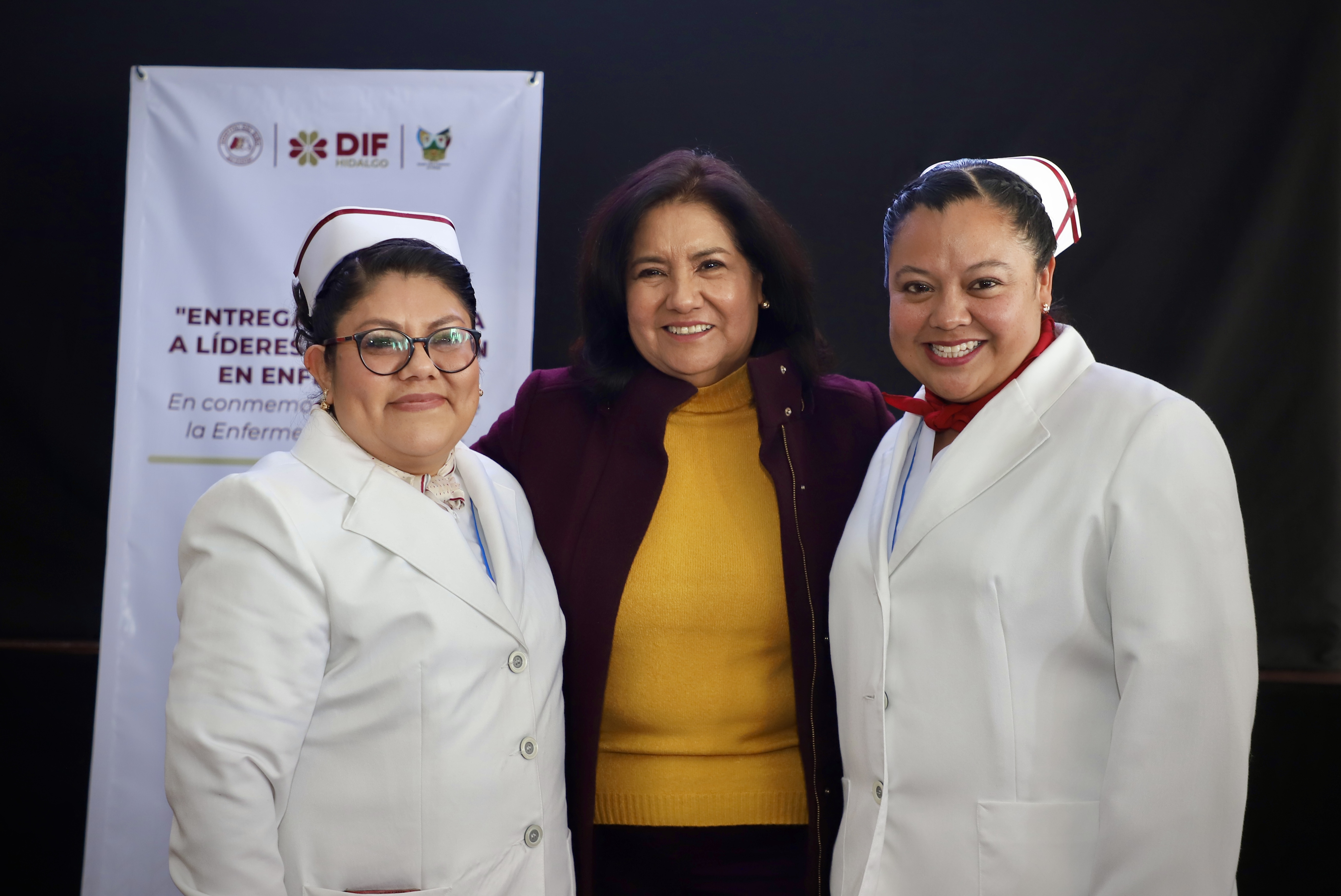 Edda Vite celebra y reconoce a las y los enfermeros del DIF Hidalgo