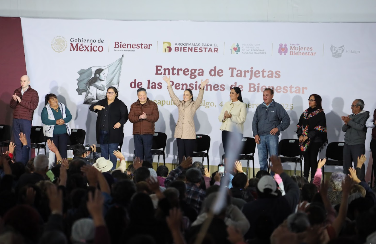 Claudia Sheinbaum y Julio Menchaca impulsan el bienestar de Hidalgo