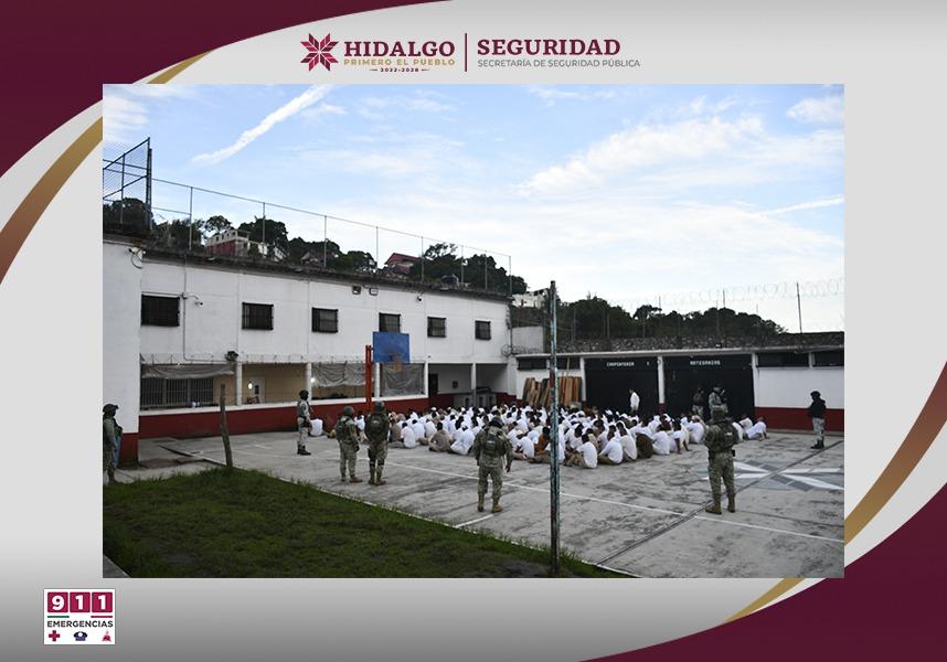 SSPH realiza inspecciones en Ceresos de Hidalgo
