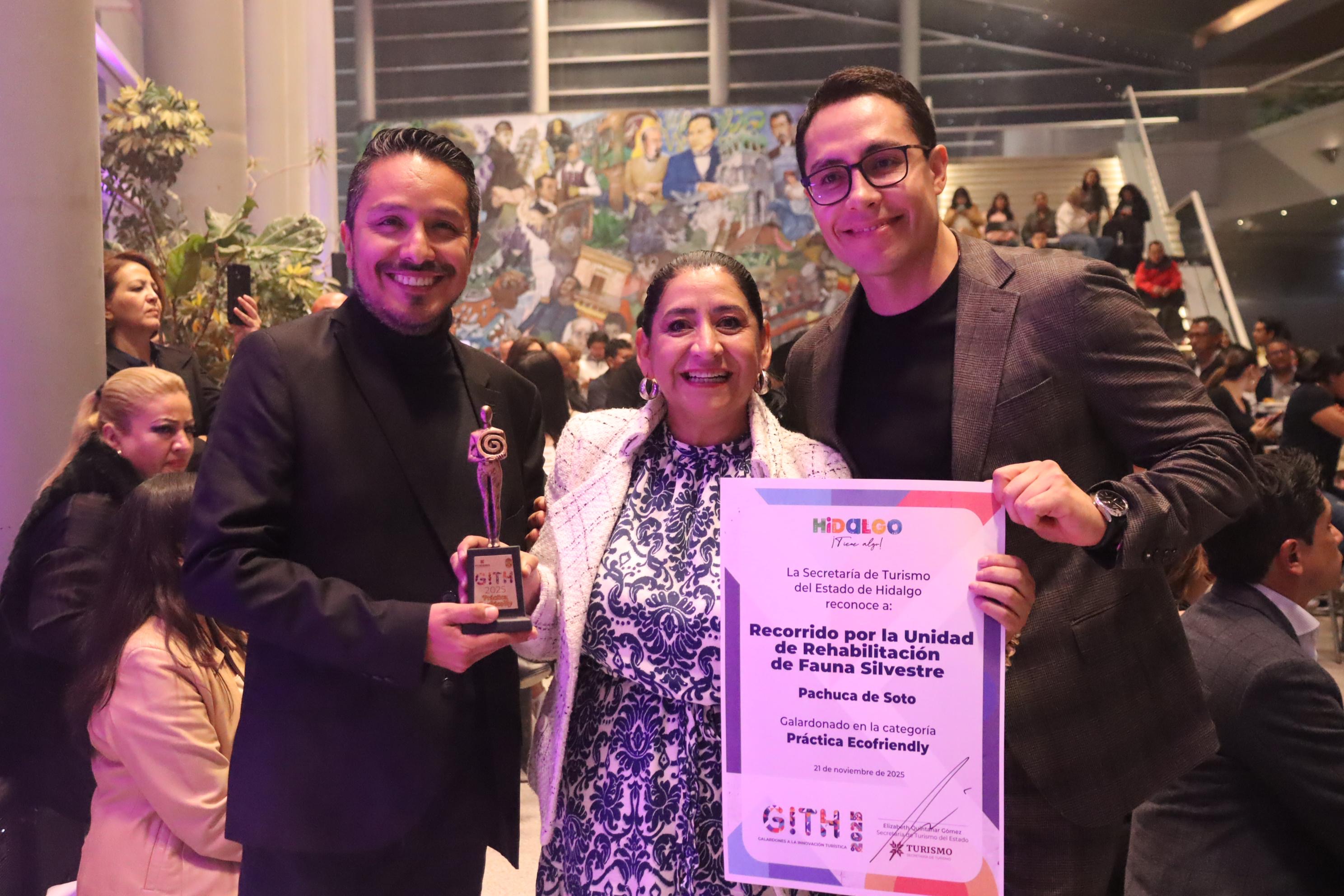 “Hidalgo impulsa la innovación turística: La Secretaría de Turismo entrega los GITH 2025”