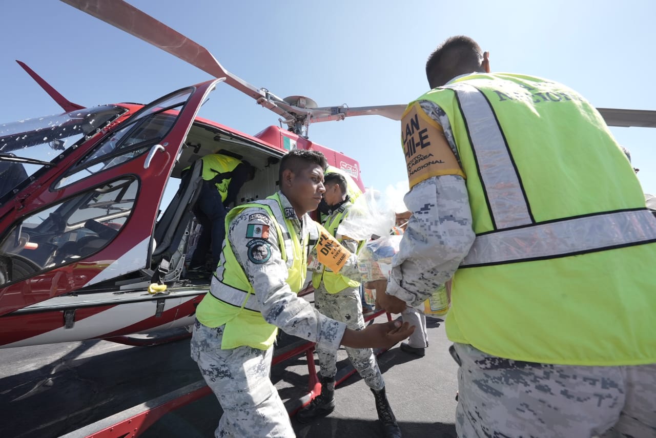 Aeropuerto Juan Guillermo Villasana, centro de coordinación para auxiliar a la población hidalguense