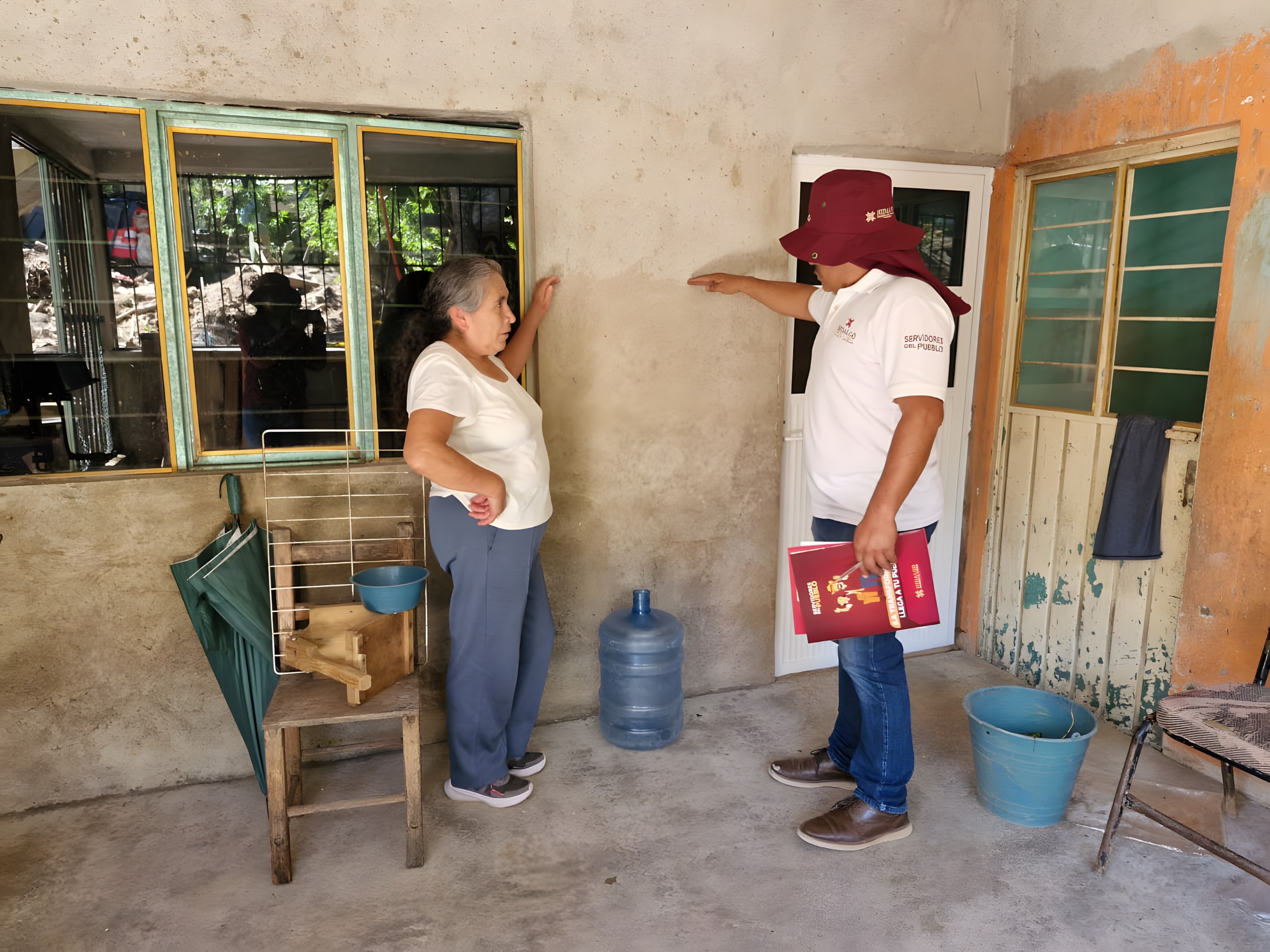 Servidores del pueblo continúan censo para fortalecer atención a las familias afectadas