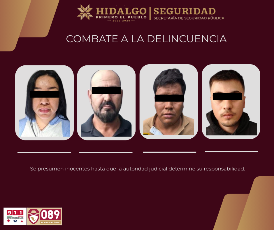 SSPH intensifica acciones contra la delincuencia en Tula y Zempoala