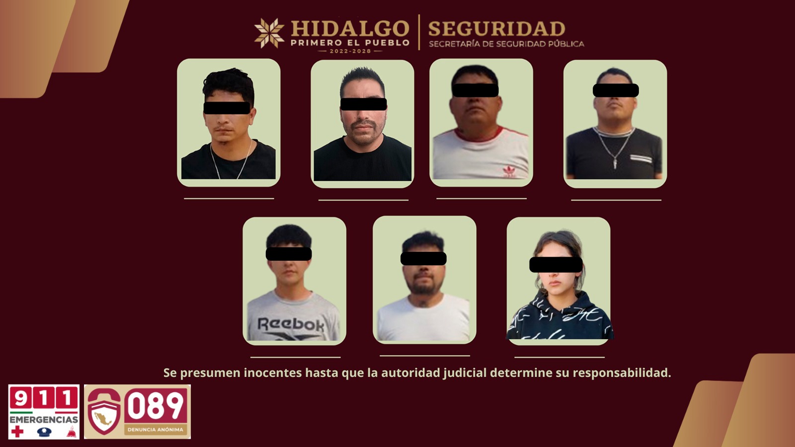 Caen 8 de la banda criminal de “Los Pepes”