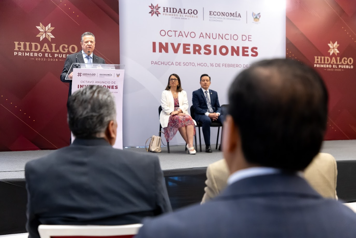 Julio Menchaca anuncia octava llegada de inversiones por más de 8 mil 85 millones de pesos