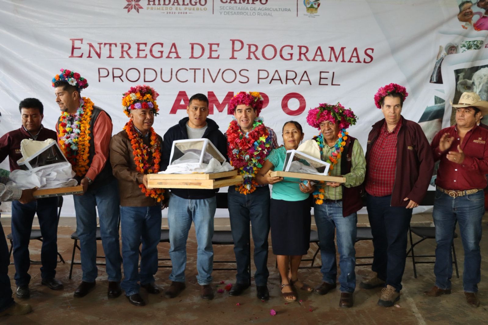 Se fortalece al sector agropecuario Sierra y Huasteca