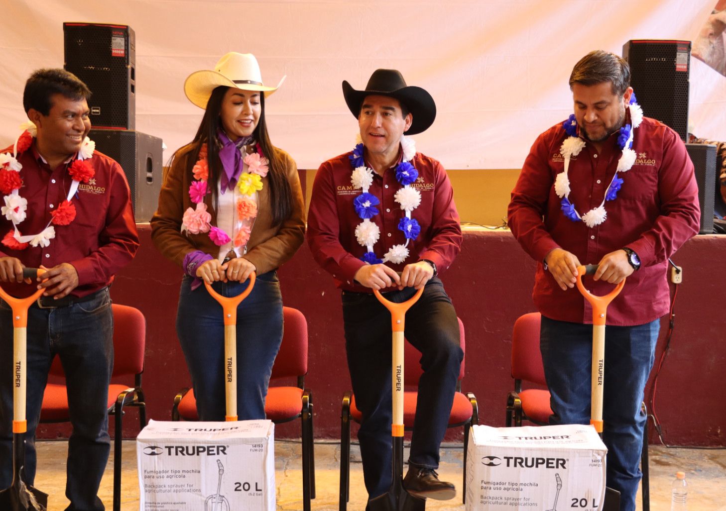 Fortalece gobierno de Hidalgo al campo de Tlahuiltepa, mediante una inversión superior a los 3.5 mdp