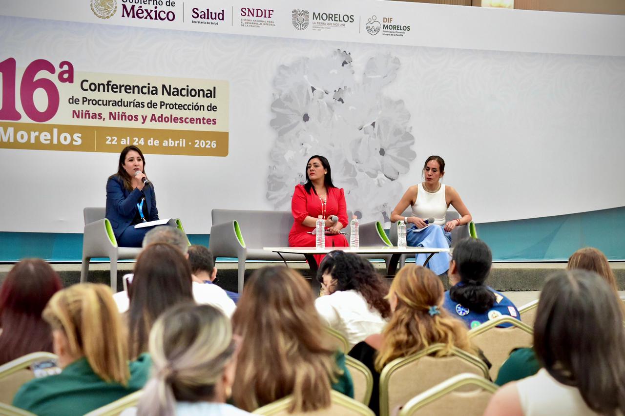 Procuraduría del DIF Hidalgo participa en Conferencia Nacional realizada en Morelos