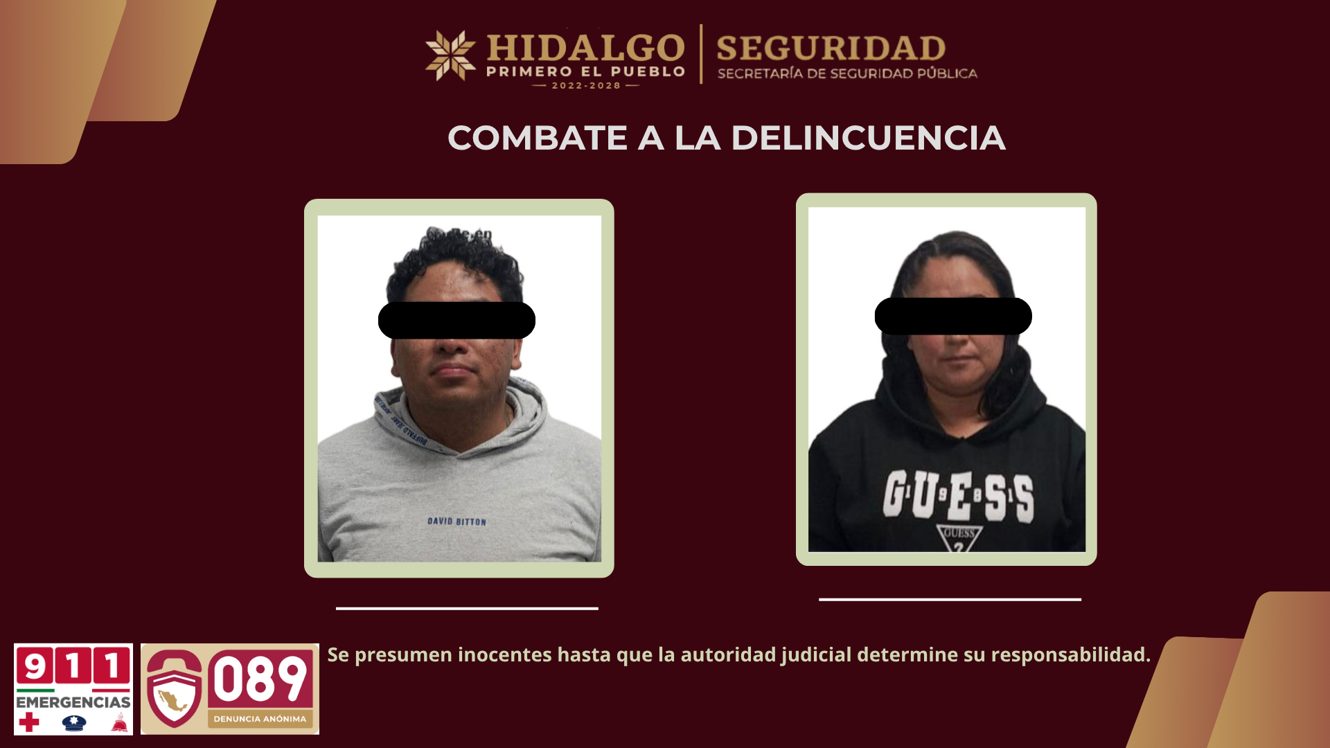 SSPH detecta traslado ilegal de hidrocarburo y asegura a dos presuntos responsables en San Agustín Tlaxiaca