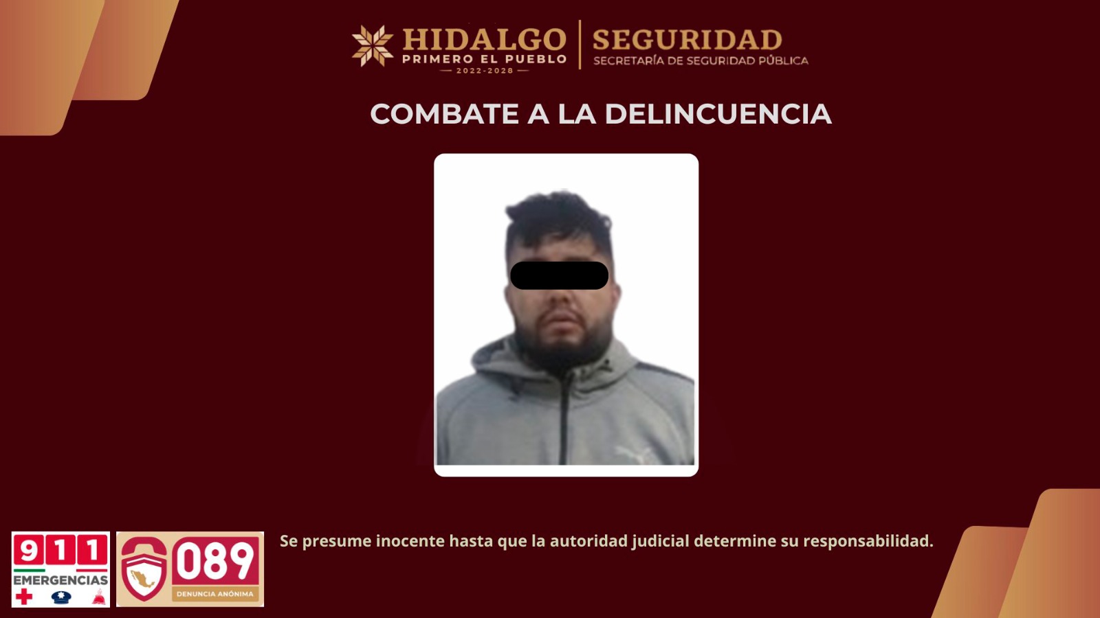 Policía Estatal asegura a implicados en robos a casa habitación en zona metropolitana