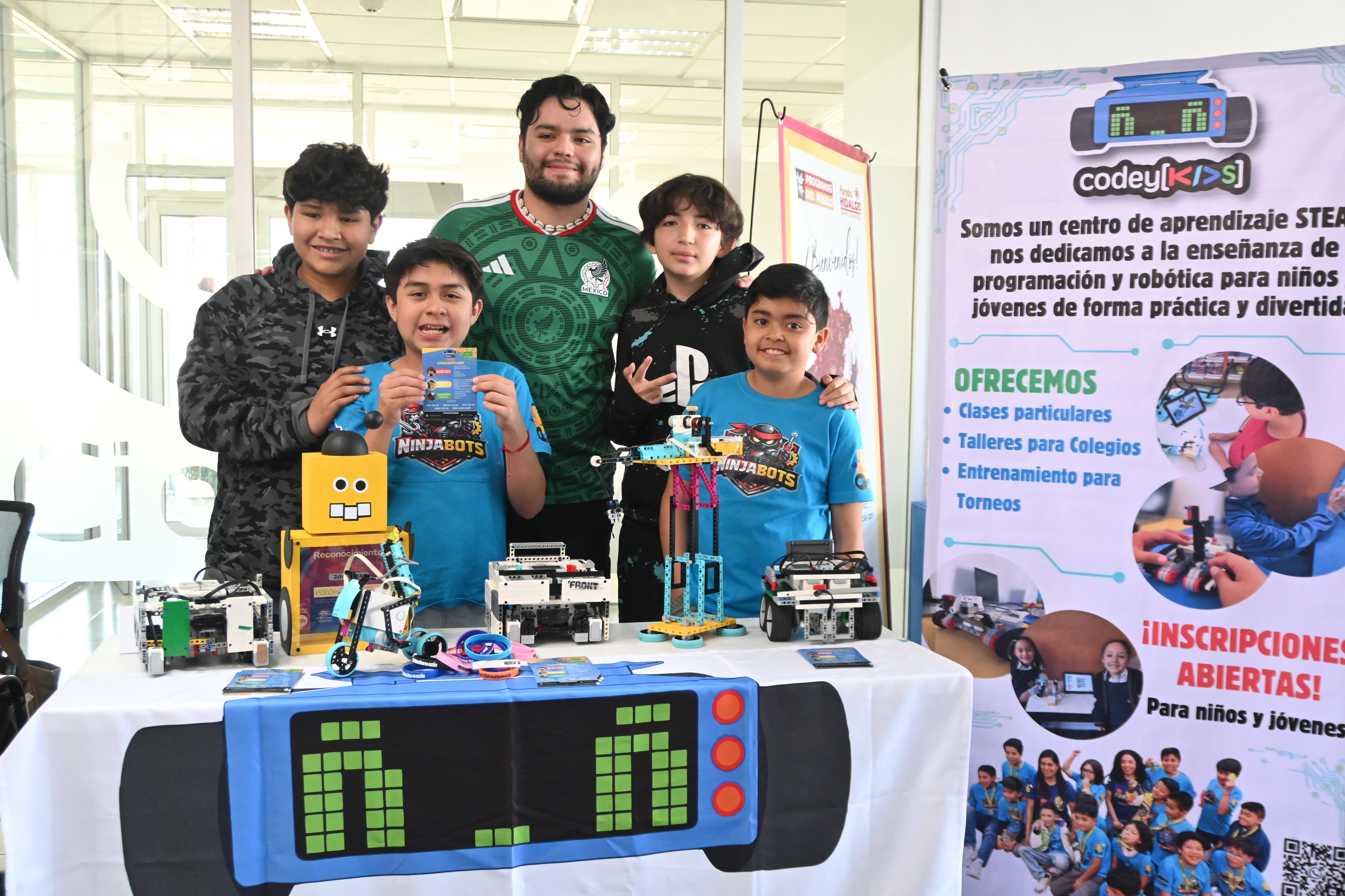 Hidalgo impulsa el conocimiento tecnológico con torneo de robots mundialista
