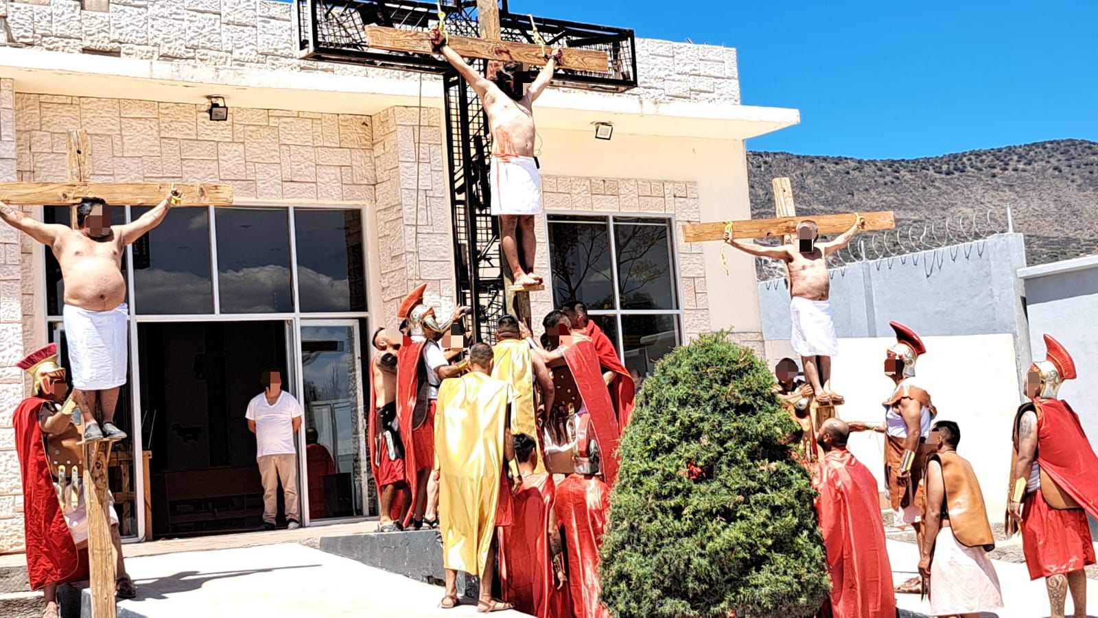 Se conmemora viernes santo en Ceresos del estado