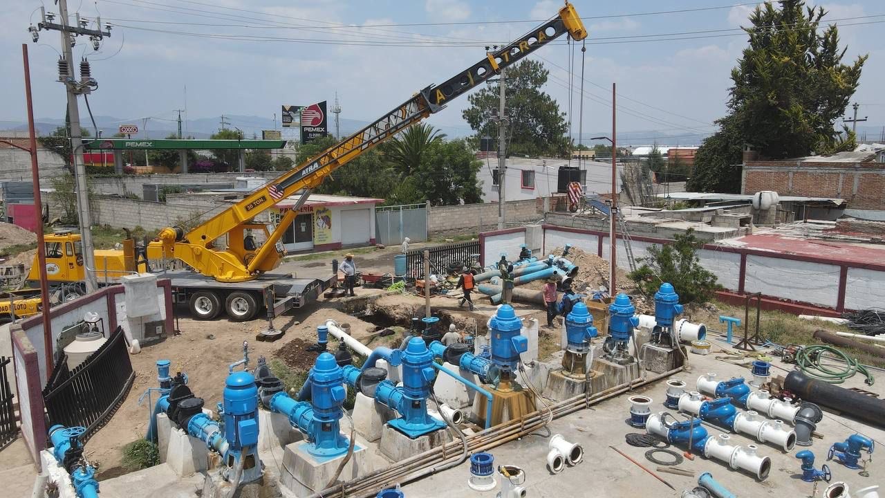 Avanzan obras estratégicas para modernizar la infraestructura hidráulica