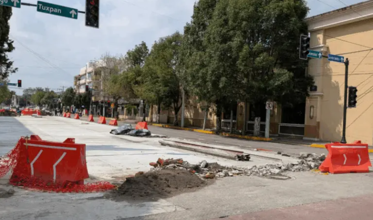 Semot refuerza vigilancia vial y supervisión del transporte público por obras en avenida Madero