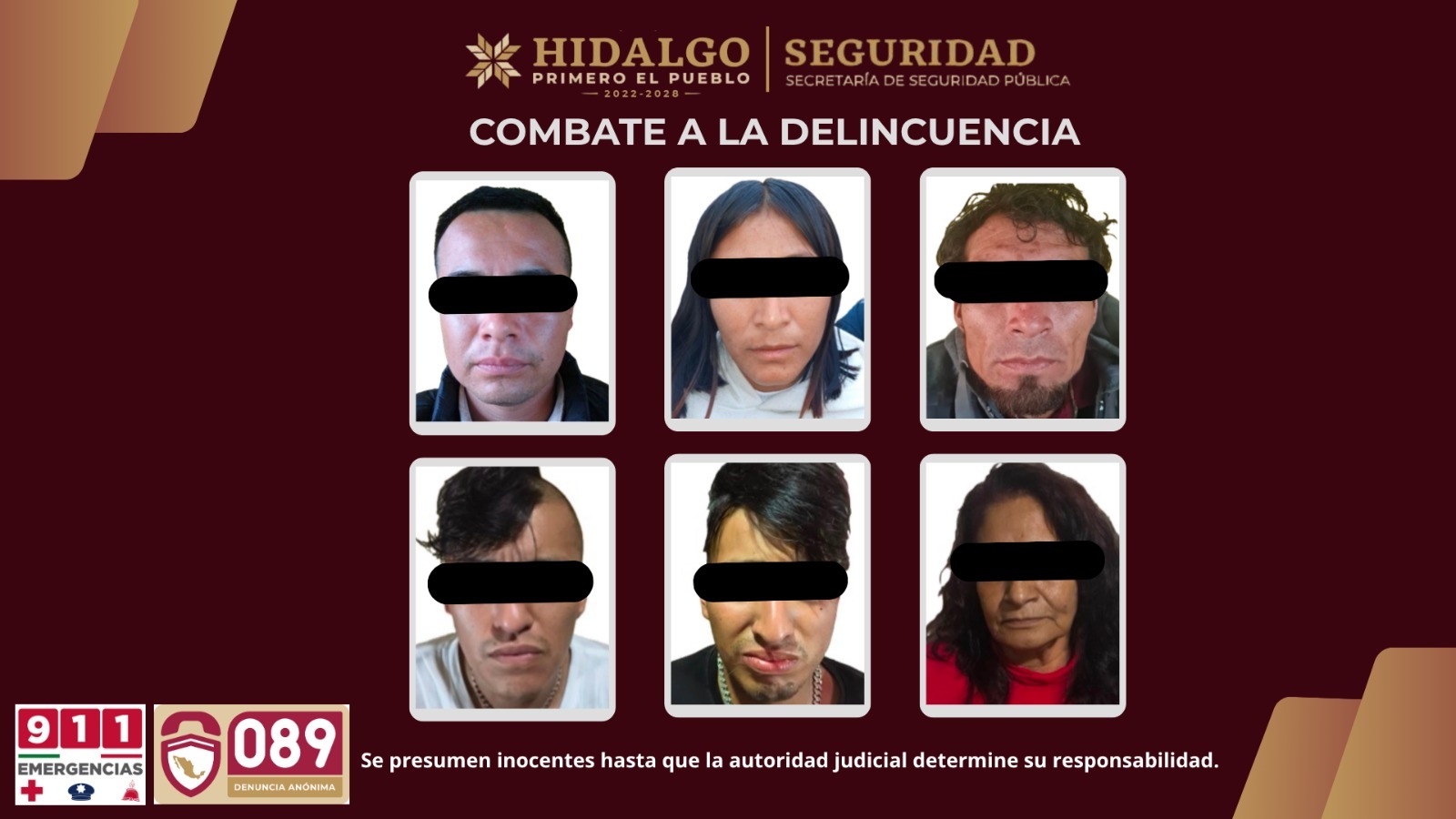 SSPH realiza operativos simultáneos en Pachuca y Apan