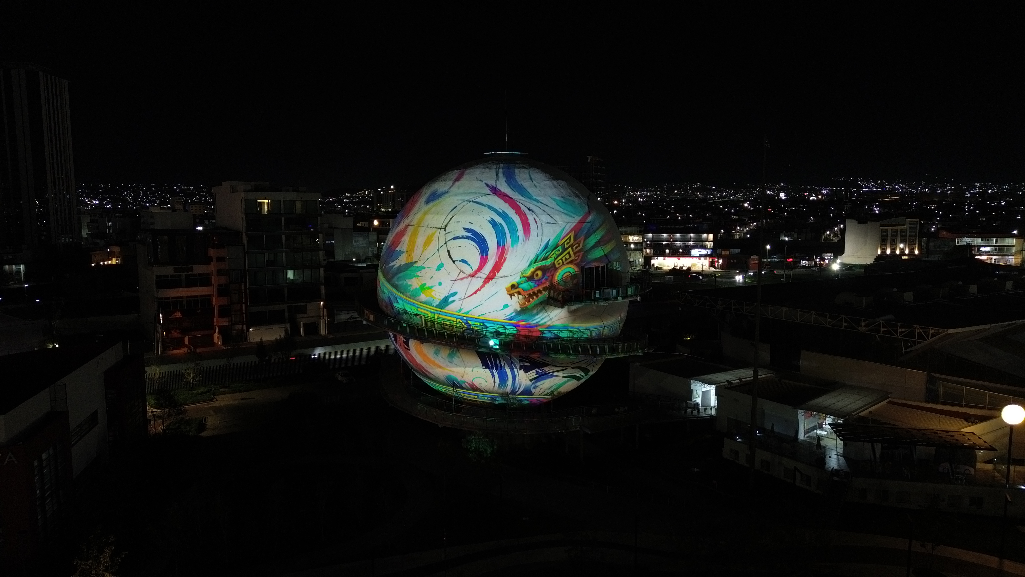 El Salón de la Fama es escenario del videomapping “Pachuca: viento, futbol y corazón de plata”