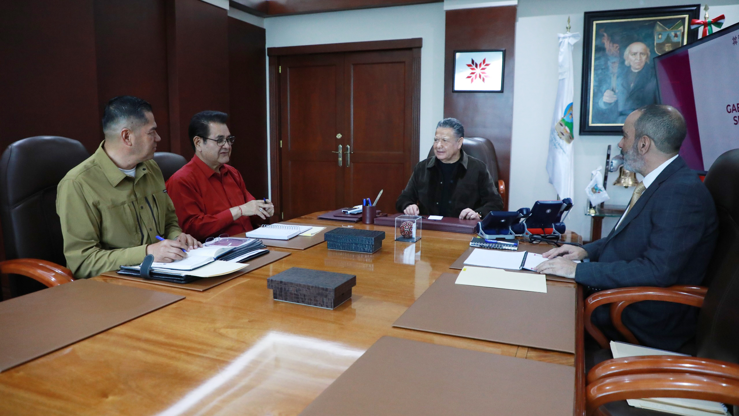 Gabinete de Seguridad de Hidalgo vigila incremento del río Tamoyón en Huautla