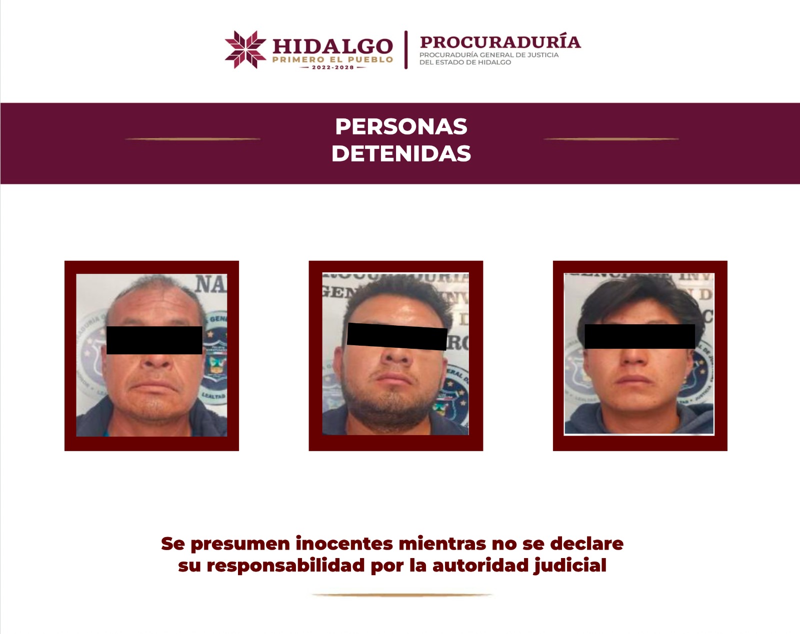 Mediante cateos, se detuvo a tres personas en posesión de narcóticos y fue desmantelado un centro de videovigilancia