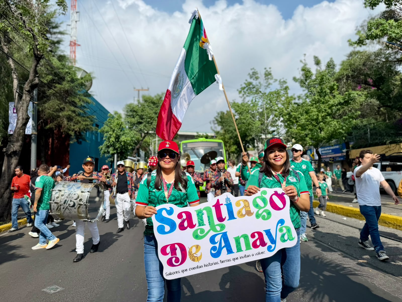 Hidalgo llevó su cultura y tradiciones a la fiesta mundialista en la Ciudad de México