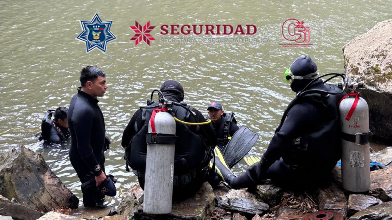 Rescatan cuerpo de joven de 24 años en presa de San Agustín Metzquititlán tras dos días de búsqueda