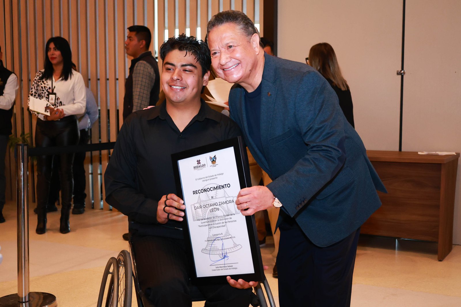 Menchaca Salazar respalda transformación de juventud hidalguense